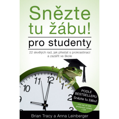 Snězte tu žábu! – pro studenty. 22 skvělých rad, jak přestat s prokrastinací a zazářit ve škole